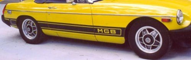 1974-1980 MG MGB OEM Lower Rocker Side Stripe Kit GT Roadster