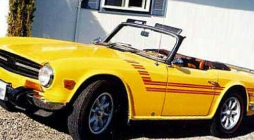 New 1974-1981 TRIUMPH Spitfire 1500 Triple Lower Rocker Side Body Stripe Kit