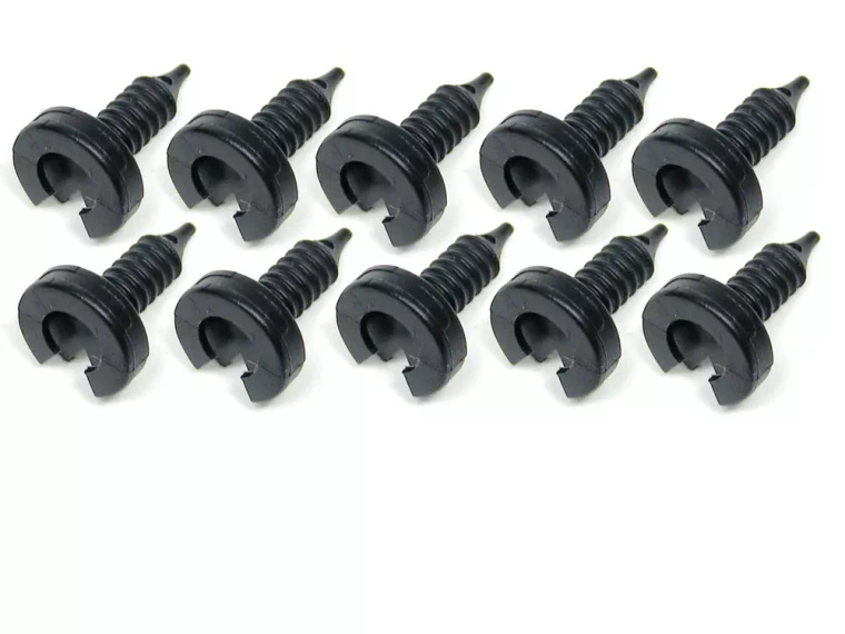 Door Panel Studs, Set Of 10 MWC9134, For Land Rover Discovery I, Discovery Series II, Defender 90, Freelander, And Range Rover P38 (See Fitment Years)