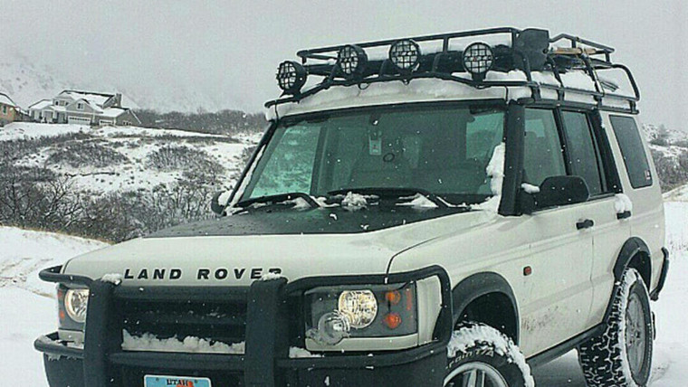 Overland Roof Rack, Standard Height, By Voyager Offroad, For Land Rover Discovery Series II (VRRD2STDHT)