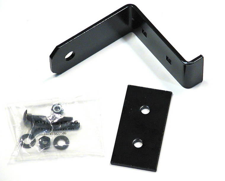 Light Mounting Brackets - For 4" High Wilderness Roof Racks - Clamp On (9343R)