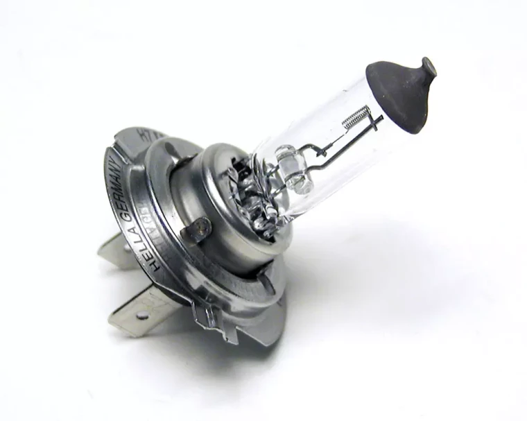 Headlight Bulb, Hella H7, 55 Watt, 12 Volt Halogen, For Land Rovers And MINI Coopers