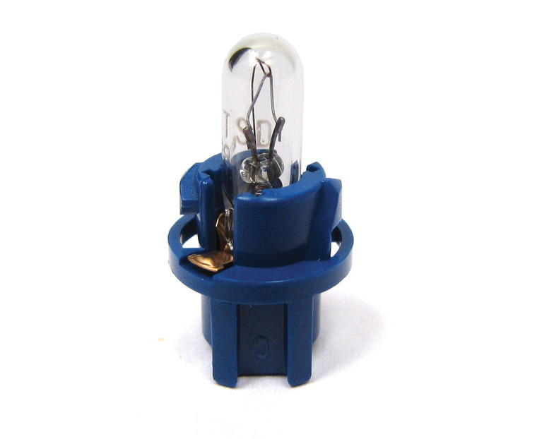 Genuine Bulb And Holder YAW100050, Blue Base For High Beam Indicator, On Land Rover Discovery Series II