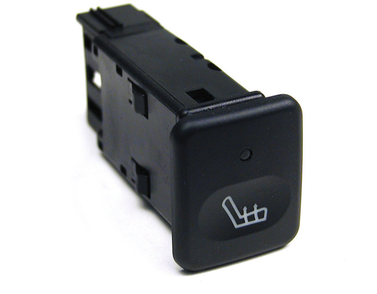 Genuine Heated Seat Switch YUG500050PUY, Left Hand, Black, For Land Rover Discovery Series II, 2003 - 2004
