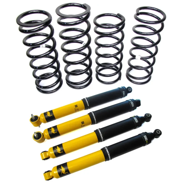 Old Man Emu Medium Duty Shock And Spring Suspension Kit With Nitrocharger Sport Shock Absorbers For Land Rover Discovery Series II