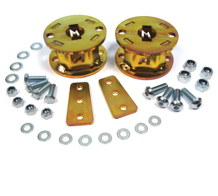 Terrafirma Suspension Air Spring Spacers, Rear Pair, 2-Inch Lift, For Land Rover Discovery Series II