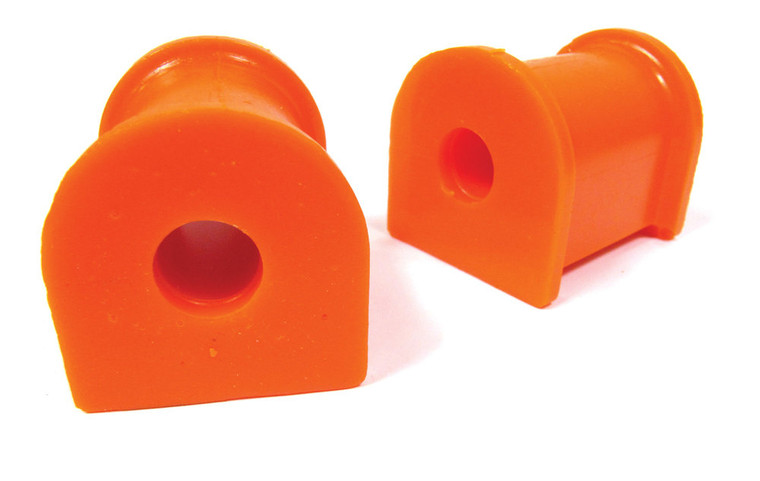 Rear Sway Bar Polyurethane Bushings By Polybush, Pair, Orange Standard Firmness, For Land Rover Discovery Series II Without ACE (RBX101710POLYO )
