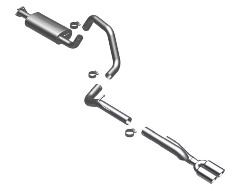 MagnaFlow Stainless Steel Performance Exhaust System: Discovery Series II 1999-2004, Cat-Back, Single-Exit, Single-Tip