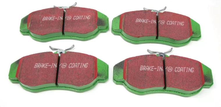 EBC Greenstuff Performance Front Brake Pads SFP500150 For Land Rover Discovery Series II And Range Rover P38 (4.0 And 4.6)