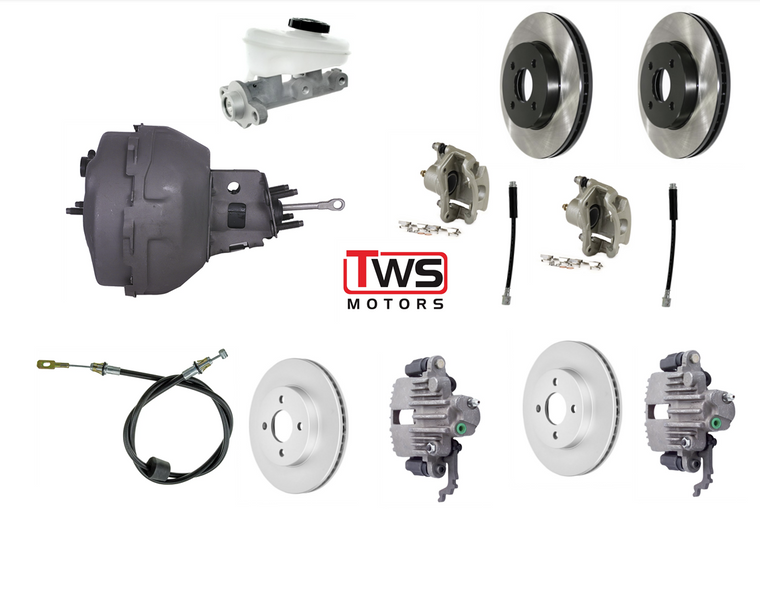 TWS GM Front & Rear Disc Brake Conversion - TR7 TR8 (WSGMBC78)