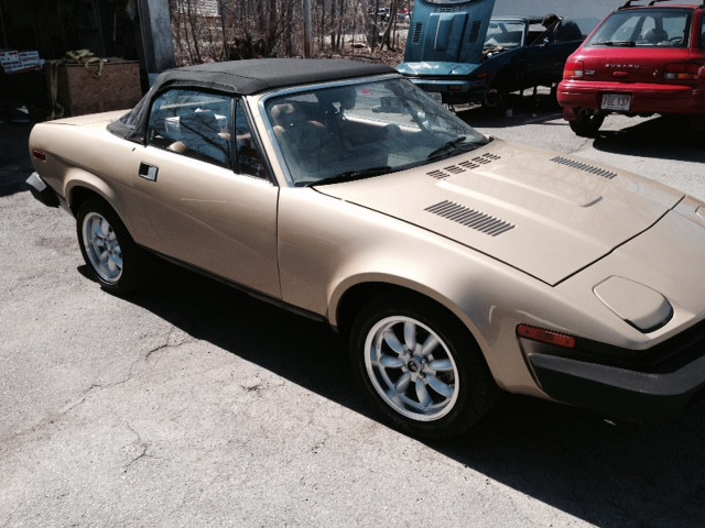 Convertible Top Stayfast Black TR7 to TR8 Robbins