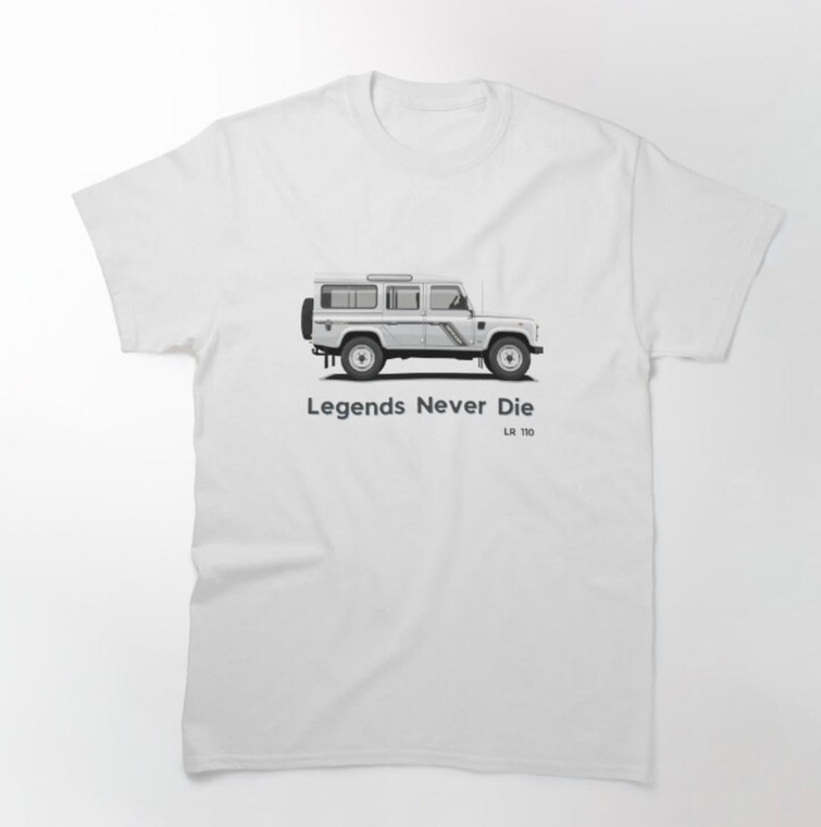 Land Rover Legends Never Die T-shirt