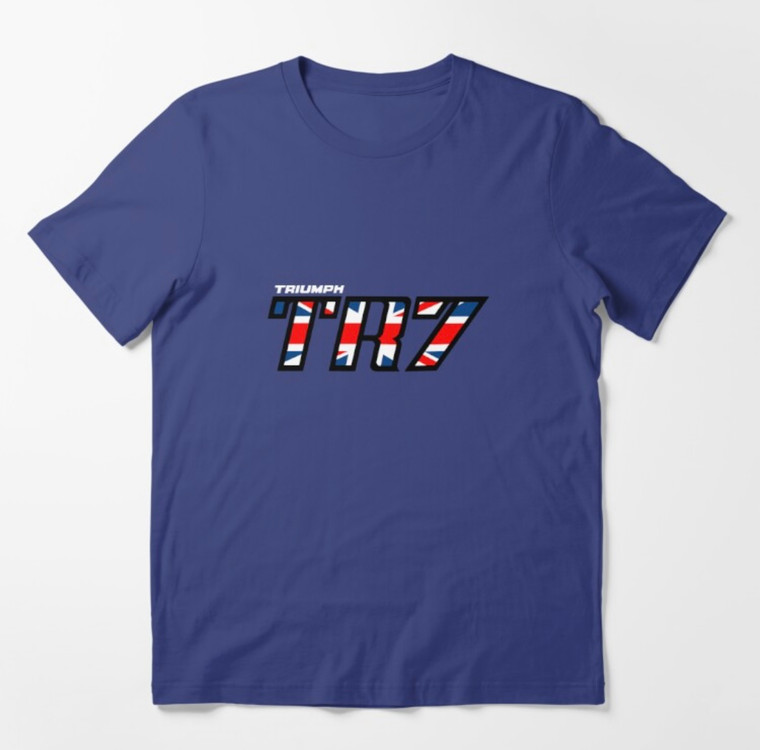 Triumph TR7 Logo with Union Jack inlay T-Shirt