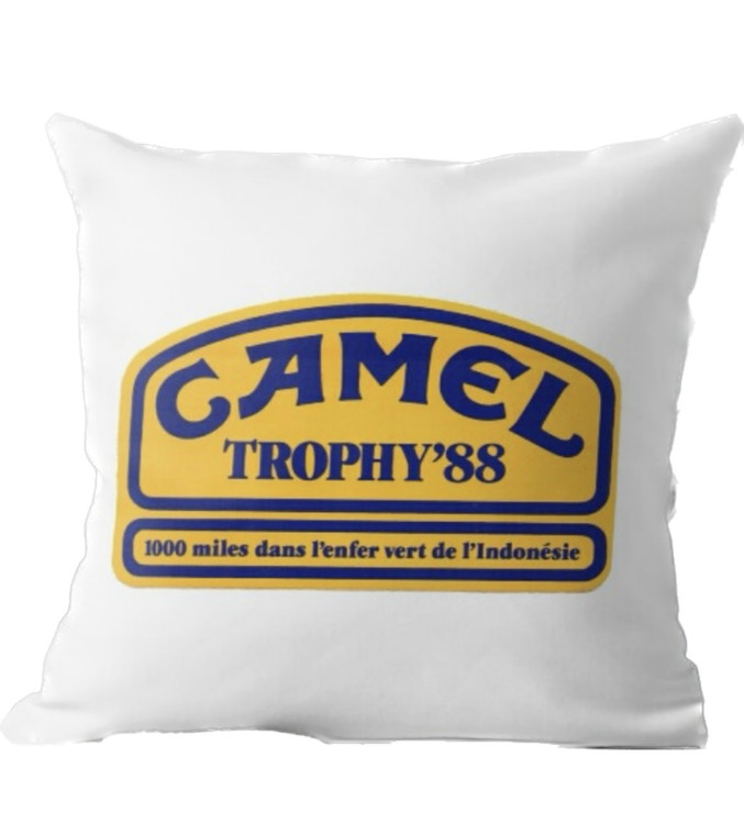 Camel Trophy 88 Throw Pillow Cover