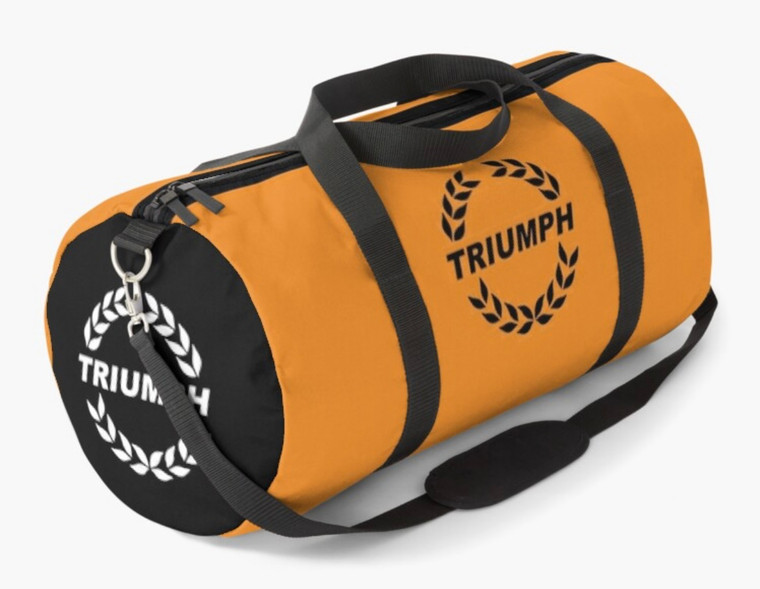 Triumph ORANGE Duffle Bag