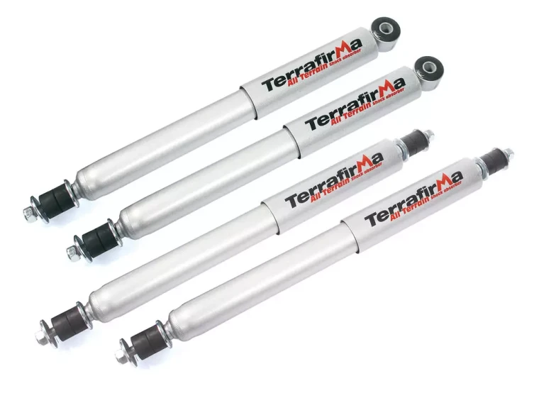 Terrafirma All Terrain Performance Shock Kit, Front And Rear, For Land Rover Discovery I, Defender 90 And 110, And Range Rover Classic SWB (See Fitment Years)