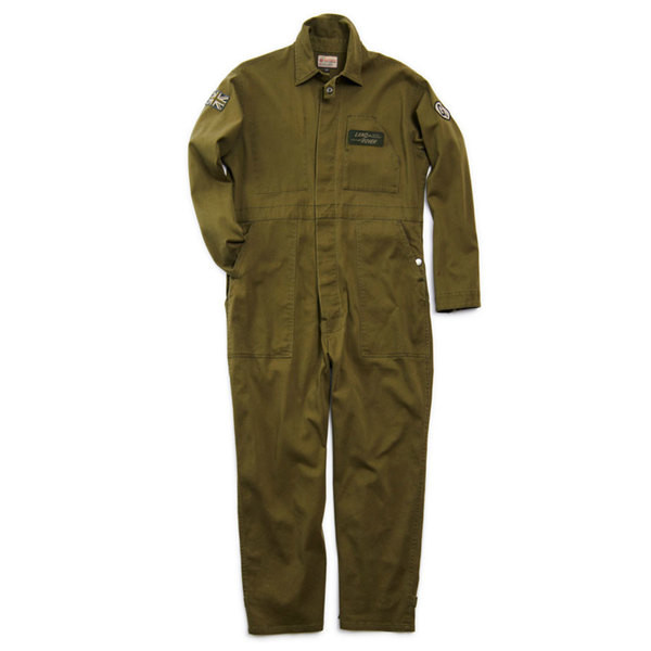 Land Rover Heritage Collection Mechanic-Style Coverall ,LRHC115,olive