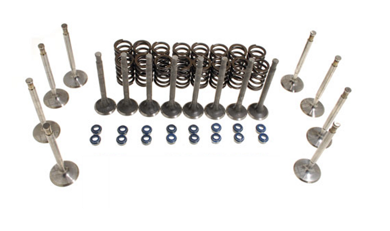 Rover V8 Valves, Springs, and Guides Kit - All Engines, RB8186RBK, ERC9088A, LGH000040P, UKC8137, ERR1782P