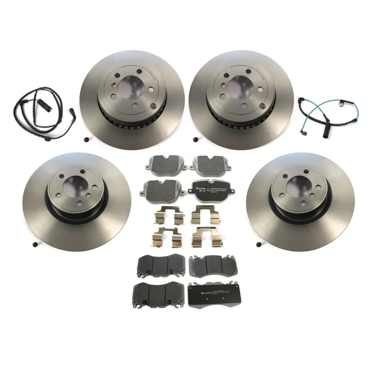 Brake Rebuild Kit, Front And Rear, Brembo Prime Line, Includes Brembo Pads, And Brembo Rotors, And Replacement Wear Sensors, For Range Rover Full Size L322 Supercharged, 2010 - 2012