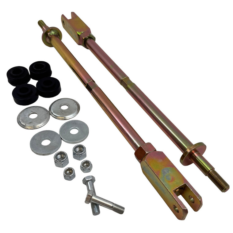 TIE BAR KIT WITH POLY BUSHES AND HARDWARE