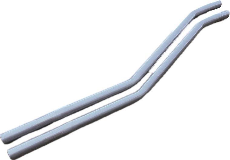 Exhaust Pipe Set (2) Intermediate Rear TR6 Dual
