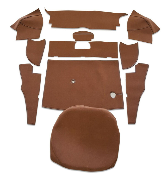 Trunk Carpet Set Autumn Leaf Deluxe 11-pc MGB and MGC