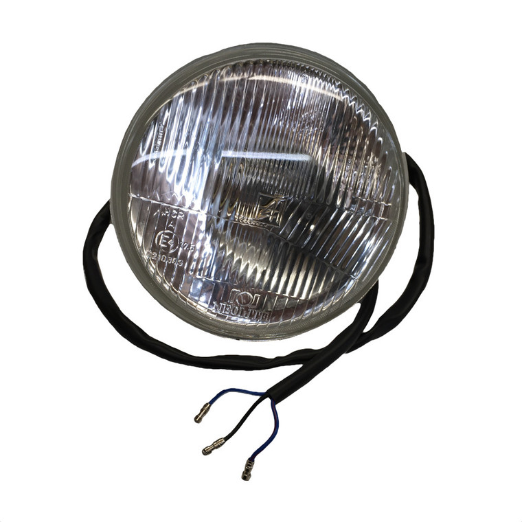 Headlamp with H4 Halogen Bulb and Wiring