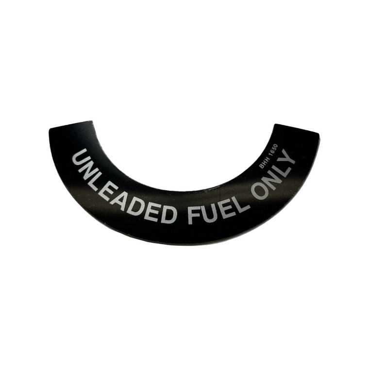 Unleaded Fuel Decal