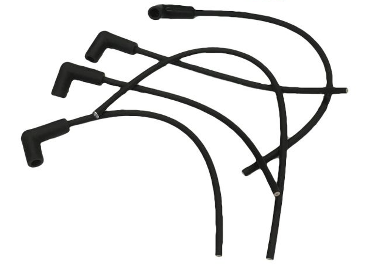 Ignition Wire Set 4-cylinder TC, TD, TF, Sprite, Mini, MGA, MGB, Midget, TR3 to TR4A