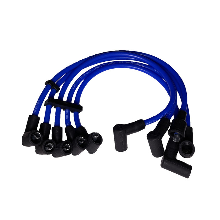 Ignition Wire Set Blue Top Entry