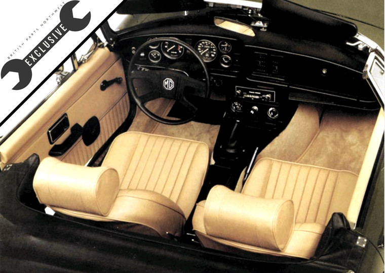 Complete Interior Kit Biscuit MGB 70 to 80