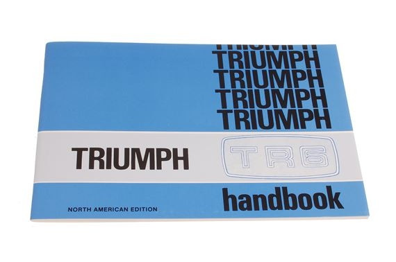 Owners Handbook TR6 69 to 71