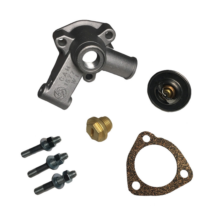 Thermostat Housing Kit MGB 1977 to 1980 with 160 degree thermostat