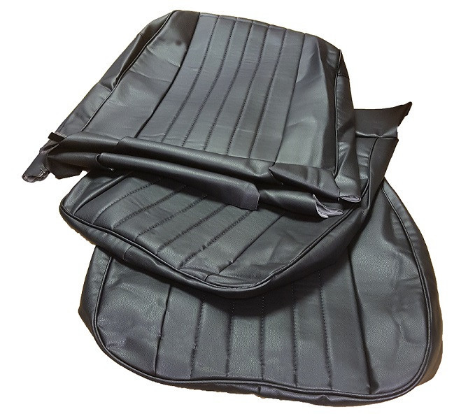 Seat Cover Kit Black Vinyl Midget 70 to 79