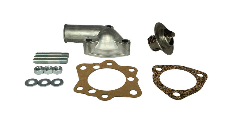 Thermostat Housing Kit MGA, MGB 63 to 67 with 180 degree thermostat