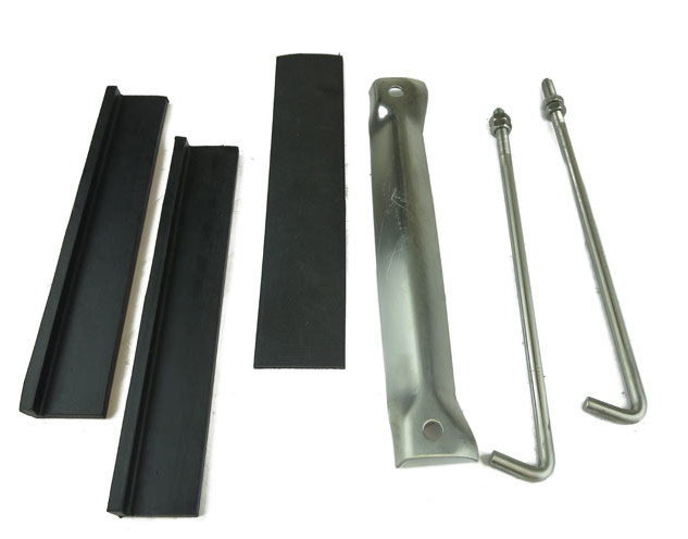 Battery Hold Down Kit Stainless MGB 63 to 74