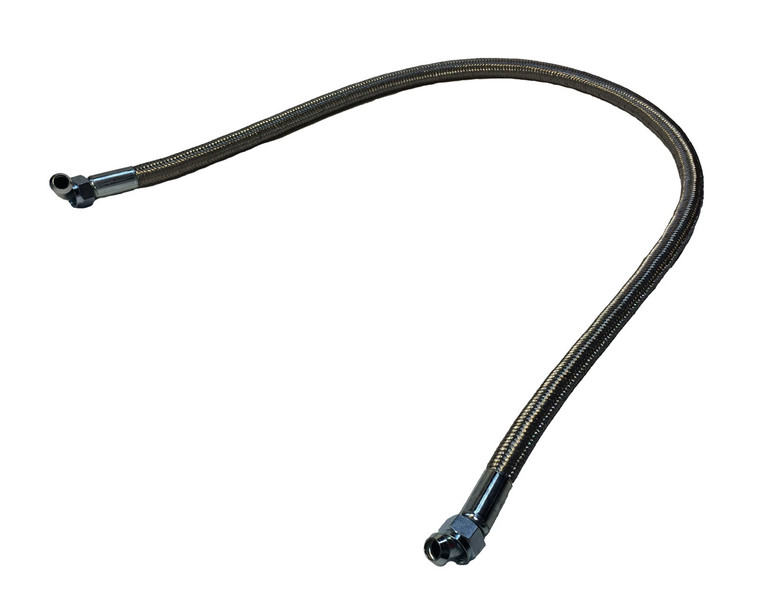 Oil Cooler Hose Stainless 45.5 Inches MGB 68 to 74