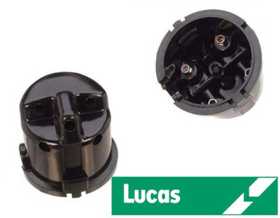 Distributor Cap Side Entry Lucas Brand Mini, MGA, MGB to 67, Sprite Midget 58 to 74