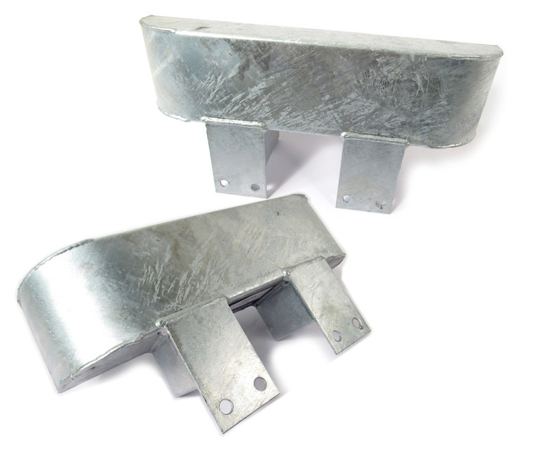 Bumper Over Rider Kit, Pair, For Land Rover Series 2, 2A, And 3, 1958 - 1974