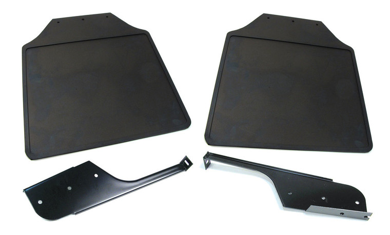 Rear Mud Flap Kit, BTR277, For Defender 110