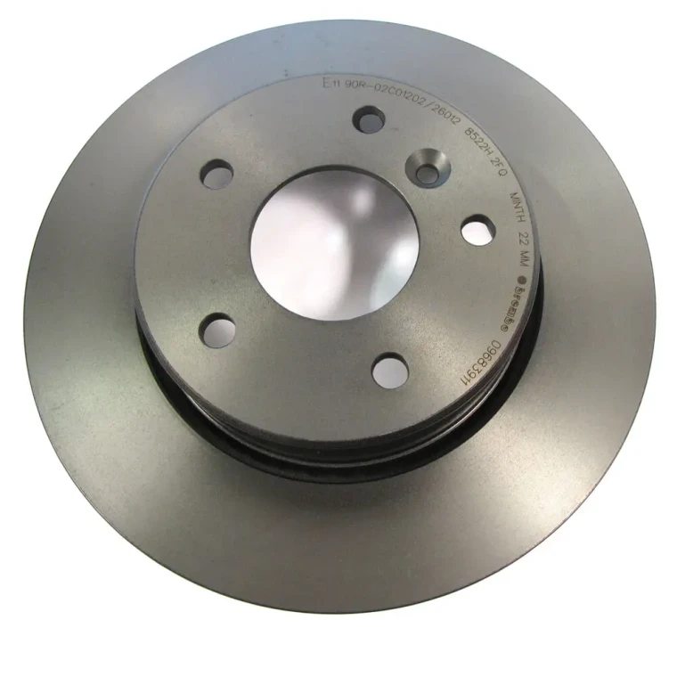 Front Brake Rotor NTC8780, Brembo Prime Line UV-Coated And Vented, 298mm Diameter, For Range Rover P38, 1995 - 2002