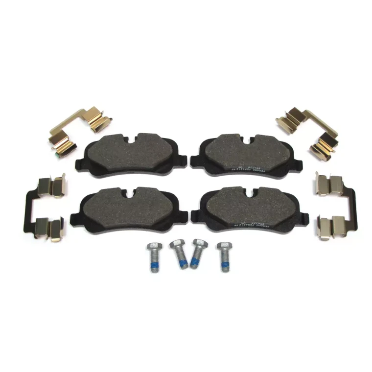 Genuine Rear Brake Pads SFP500140, Set With Pins And Clips, For Land Rover LR3, Range Rover Sport And Range Rover Full Size, 2005 - 2009