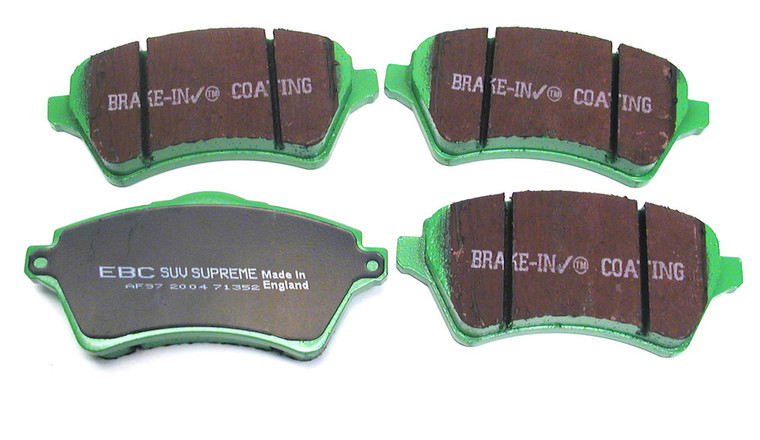 EBC Greenstuff Performance Front Brake Pads For Freelander 2002 - 2005