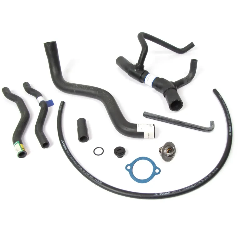 Coolant Hose And Thermostat Kit For Land Rover Discovery I, 1994 - 1995, Vehicles Without Water Valve