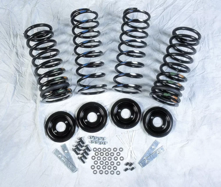 Air Suspension To Coli Spring Conversion Kit With Standard Profile Coil Springs For Range Rover Classic 1993 - 1995