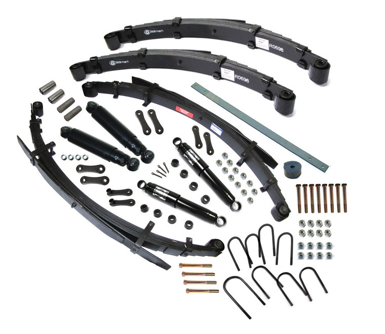 Suspension Kit - Front & Rear - 88" - Heavy Duty