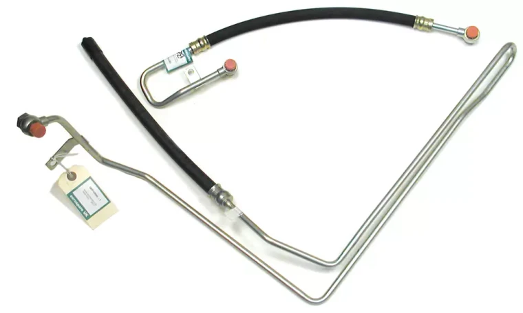Power Steering Hose Kit, High Pressure And Low Pressure Hoses, For Range Rover P38 BOSCH Engine Vehicles, 1999 - 2002