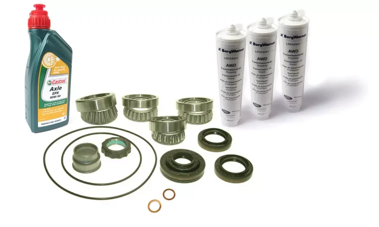 Rear Differential Repair Kit With Fluids For LR2 And Range Rover Evoque Without Active Driveline (See Fitment Notes)