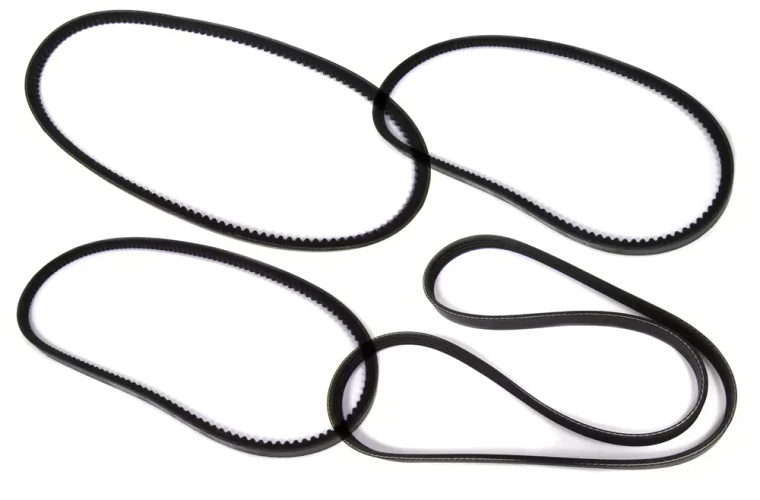 Belt Replacement Kit For Range Rover Classic 1993 - 1994 (3.9/4.2L) And Defender 90 And 110 (3.9L), Includes Alternator Belt ERR2678, A/C Water Pump Belt 611612, And Steering Pump Belt ERC675