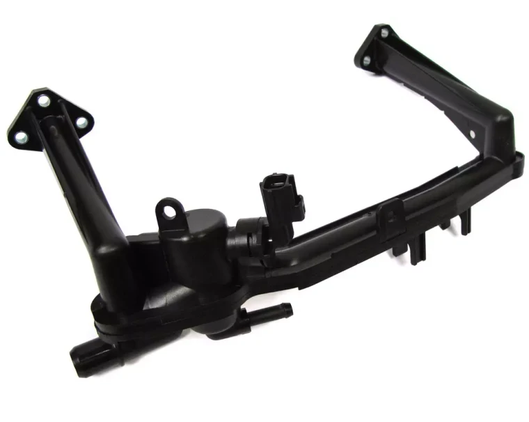 Genuine Water Tube With Sensor LR122710, Engine Coolant Outlet Flange, Heater Manifold To Chassis Crossmember, For Land Rover LR4, Range Rover Sport Supercharged, And Range Rover Full Size L405 (See Fitment Years)